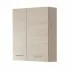 Pensile Bagno color Larice 60x70 cm con Ante Reversibili Feridras - 5