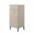 Base Singola Bagno Larice 1 Anta E Cassetto 35x78cm con Anta Reversibile Feridras - 5