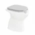 Copriwater per wc disabili con apertura frontale in legno mdf bianco