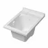 Vasca Lavatoio in Resina Capiente 45x60 cm colore Bianco