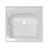Vasca per Lavatoio 60x60 cm in Resina colore Bianco