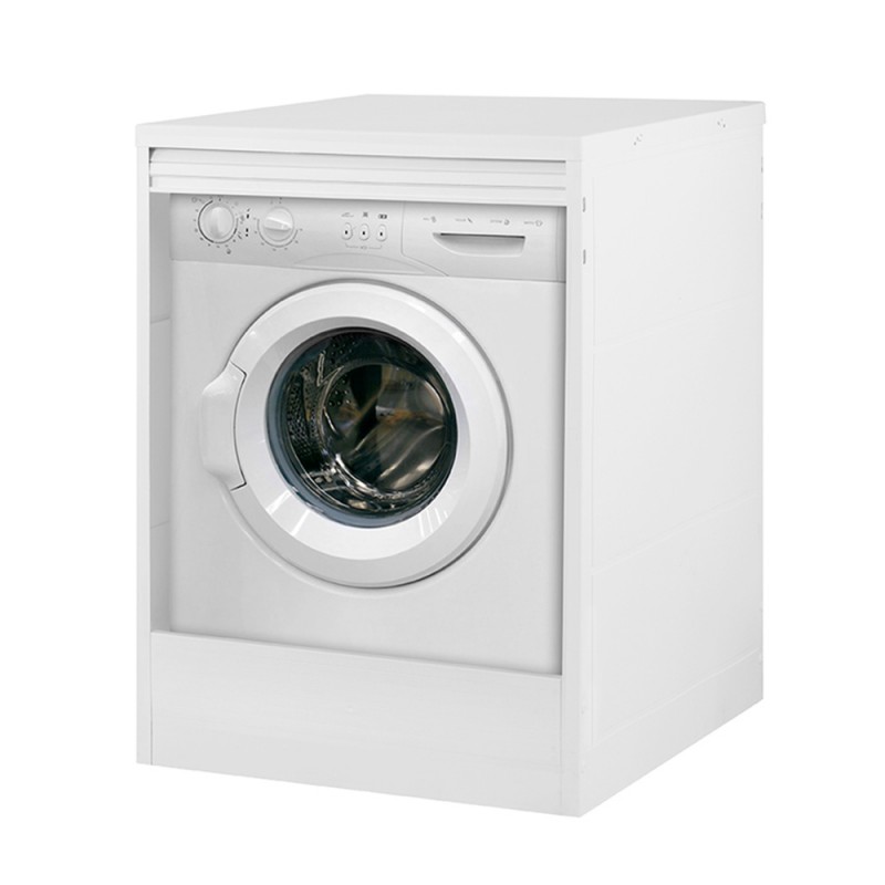 Divina Home Mobile coprilavatrice a serrandina in resina bianco lavatrice esterno DH53439 