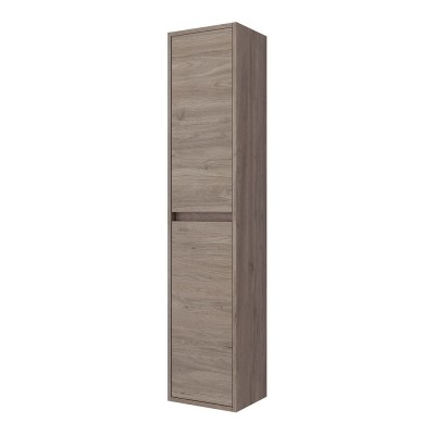 Pensile sospeso Reversibile h140 cm rovere corteccia Mavi con ripiani regolabili