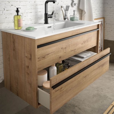 Mobile bagno da 120 cm Nilo con 4 cassetti