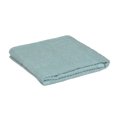 Asciugamano ospite 100% cotone verde acqua 40x60 cm