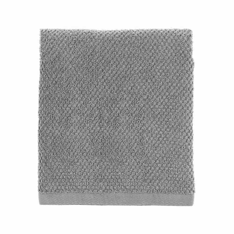 Telo Doccia 100% cotone in colore grigio 90x140 cm