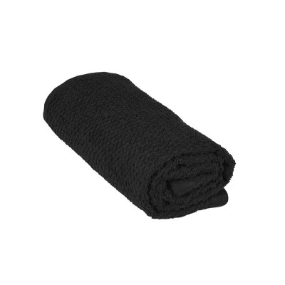 Asciugamani viso 100% cotone nero 55x100 cm