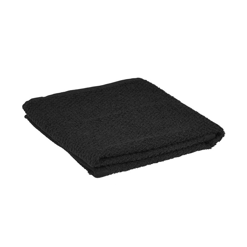 Asciugamano Ospite 100% cotone colore nero 40x60 cm