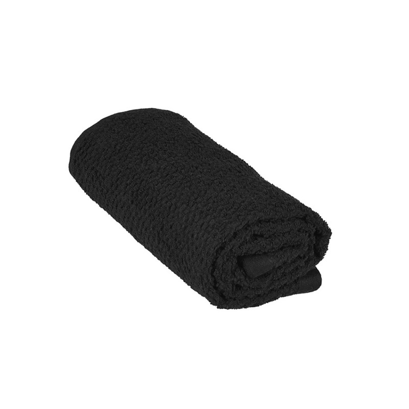Asciugamano Ospite 100% cotone colore nero 40x60 cm