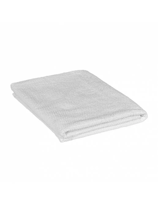 Set 5 Asciugamani Doccia 70x140 Cm In Cotone/Poliestere - Bianco, Alta Assorbenza, Per Hotel E Casa - Foto 10