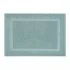 Tappeto scendi doccia 100% cotone verde acqua 45x64 cm