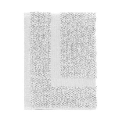Tappeto scendi doccia in colore bianco 45x65 cm