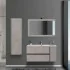 Pensile da H135 cm Effetto Pietra Beige 4 Ripiani