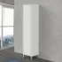 Colonna bagno porta scopa da 40 cm linea Way colore bianco lucido