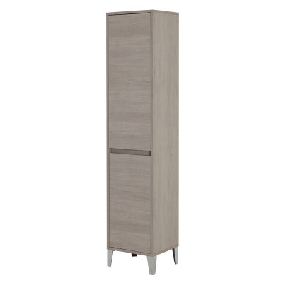 Colonna bagno da terra con cesta per biancheria sporca L. 40 cm linea Way