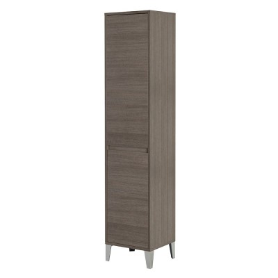 Colonna bagno da terra con cesta per biancheria sporca L. 40 cm linea Way