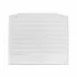 Asse lavatoio in pvc bianco per vasca lavapanni in resina 60x50
