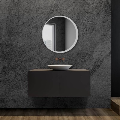 Specchio per bagno a LED diam. 70 cm