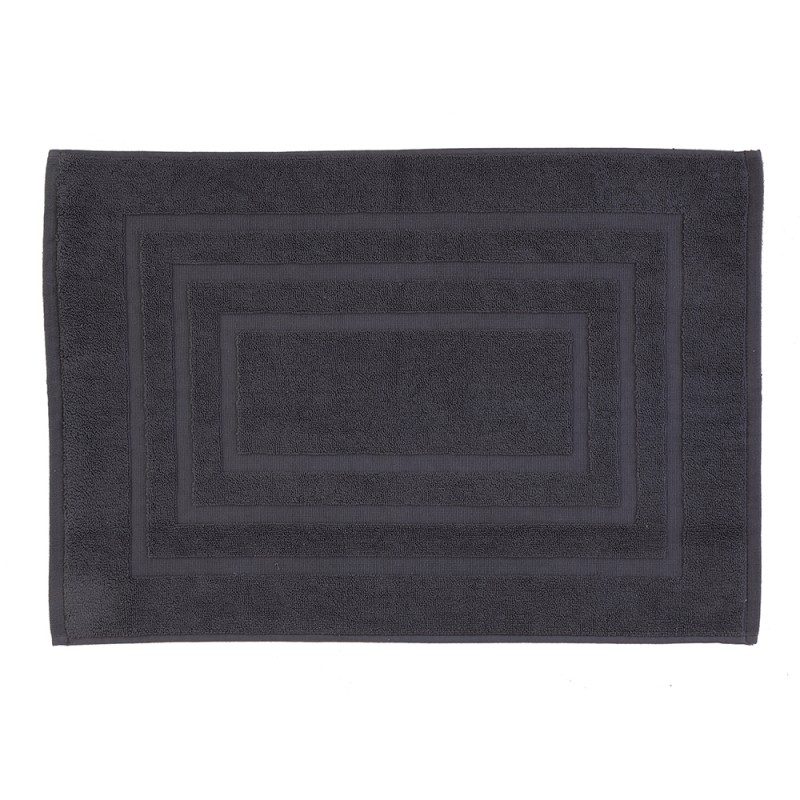 Tappeto Scendidoccia Grigio Cotone Tappeto Scendi Doccia Grigio in Cotone 45x65 cm