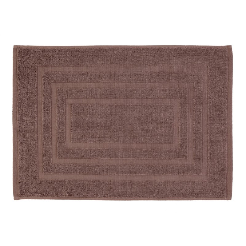 Tappeto Scendidoccia Grigio Cotone Tappeto Scendi Doccia Tortora 100% Cotone 45x65 cm