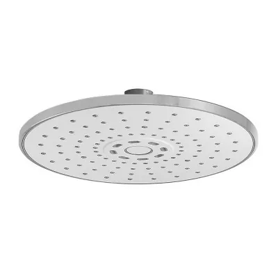 Soffione doccia tondo diametro 22 cm in ABS con finitura cromo