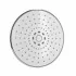 Soffione doccia slim tondo 22 cm in ABS cromo