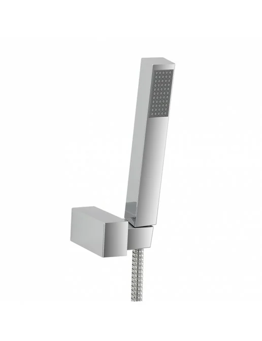 Kit Doccia Incasso Completo - Doccino ABS A Pioggia, Presa Acqua Ottone, Flessibile 150 Cm - Foto 8