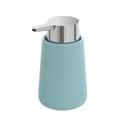 Dispenser sapone liquido in ceramica linea Sidney turchese pastello