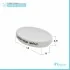 Set accessori linea Wash bianco con scritte completo di portascopino