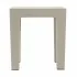 Set 2 pz Lello lo sgabello multiuso tortora ad alta resistenza effetto legno