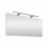 Specchio bagno LED reversibile 100x60 cm  con lampada LED