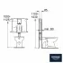 Cassetta di Sciacquo per wc 80 mm GROHE con Montaggio a incasso