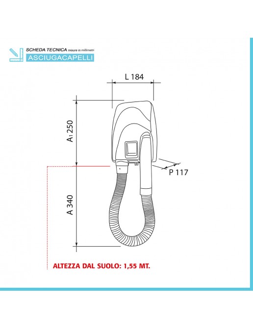 Applique Da Parete A Led Faretto Muro Flessibile 3X1W 220V Bianco Neutro 87083862 - Foto 8