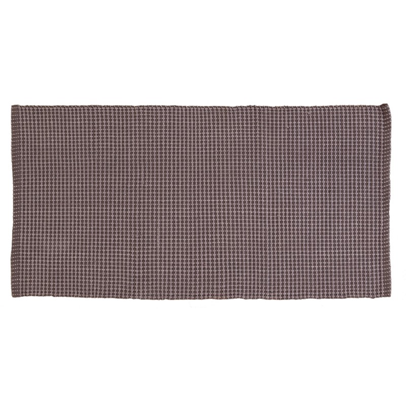 Tappeto in Cotone 100% Cotone con Antiscivolo 50x90 cm Tortora Feridras - 1 Tappeto in Cotone 100% Cotone con Antiscivolo 50x90 cm Tortora