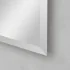 Specchiera rettangolare 50x60 reversibile con bisellatura