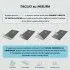 Piatto doccia 80x130 tagliabile su misura