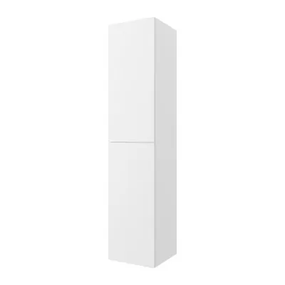 Colonna bagno sospesa bianco opaco 2 ante reversibili serie Melody
