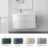 Disponibili colorazioni differenti del mobile bagno sospeso 90 Melody