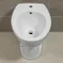 Bidet per disabilità motorie in ceramica bianca lucida