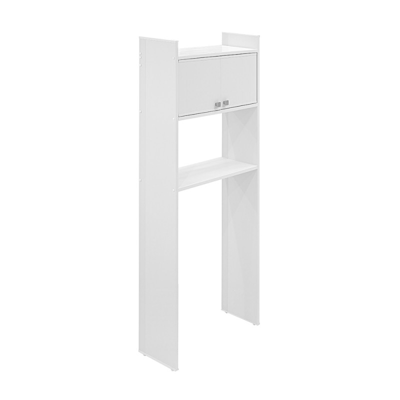 Scaffale Bagno sopra WC Lavatrice Salvaspazio 3 Ripiani Mobile - Bianco -  Shopping.com