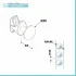 Scheda tecnica set appendini smart in ABS bianco per scaldasalviette e termoarredo