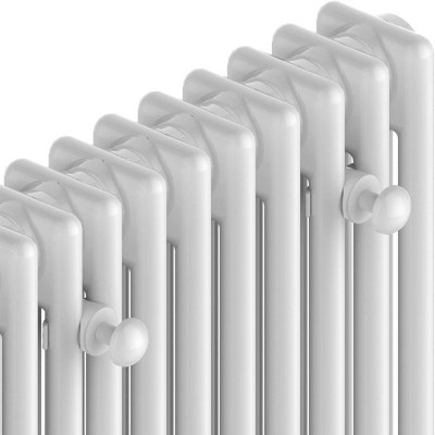 Appendini per radiatori tubolari smart in ABS bianco