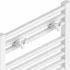 Ganci per termoarredo Smart in ABS bianco