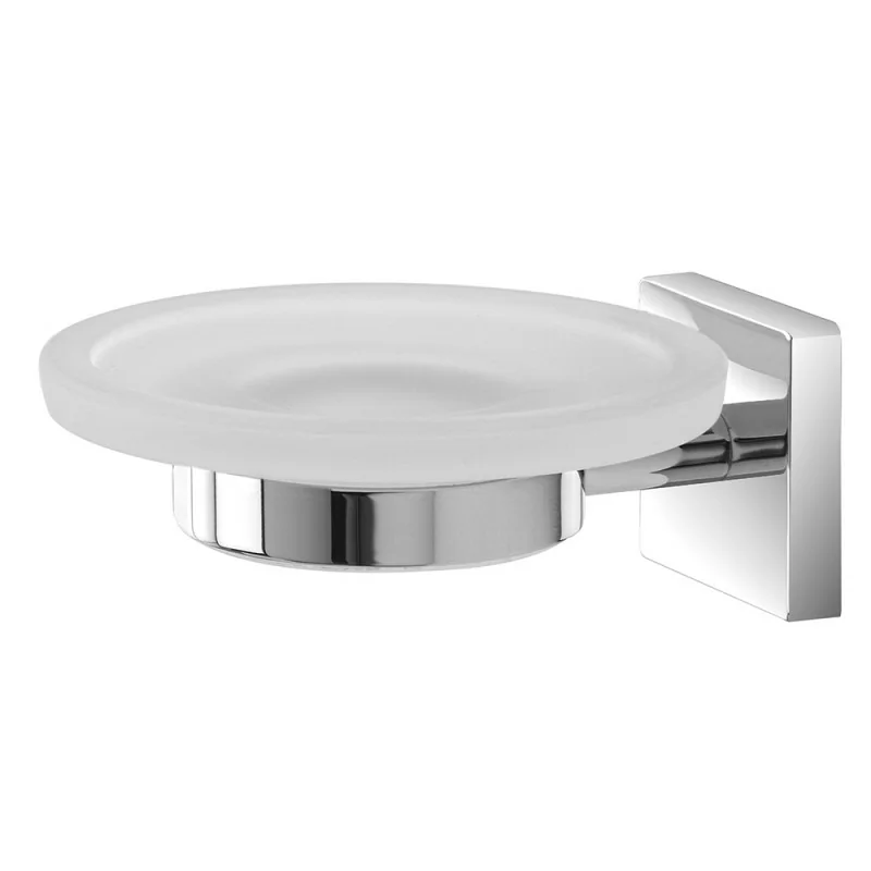 Porta sapone Portasapone magnetico in acciaio inox argento opaco Porta sapone Portasapone magnetico in acciaio inox argento opaco