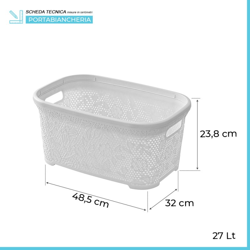 Cesto Portabiancheria 75L Pieghevole - Con Manici, Tessuto Oxford Impermeabile, Per Bagno E Lavanderia - Foto 14