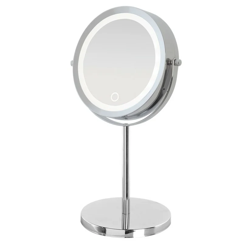 Bayt Specchio Trucco Hollywood 55cm Con Luci LED Dimmerabili (3 Colori) E Specchio Ingrandimento 10x