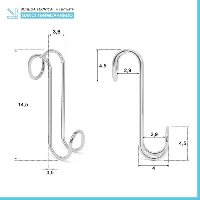 GANCI PER TERMOARREDO 