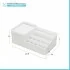 Scheda tecnica organizzatore cosmetici e trucco bianco con box con coperchio e 11 scomparti