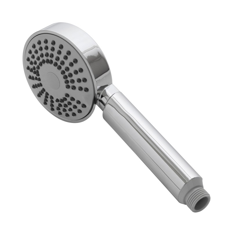 Doccetta Tonda in ABS Cromato con Singolo Getto Doccino universale in ABS cromato monogetto anticalcare
