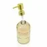 Dosatore sapone liquido in vetro colorato con capienza 400 ml